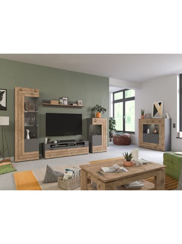 ebuy24 Regalsystem Freno Grau 350 x 40 cm