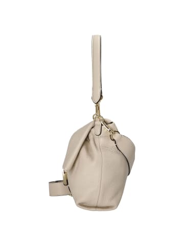Abro Temi Medium - Schultertasche 26 cm (mud) in beige