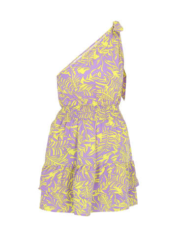 IZIA Women Dress in violet multicolor