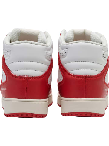 Hummel Sneaker St. Power Play Mid Rt in WHITE/RED