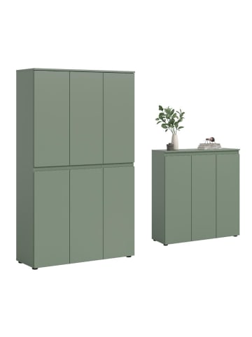 ebuy24 Schlafzimmer-Set Scarpa (2-teilig) Staubgrün 235 x 37 cm
