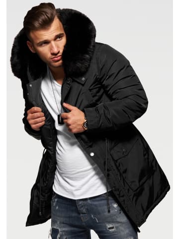 behype Parka - BHALTA in Black