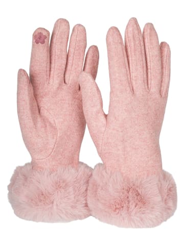 styleBREAKER Touchscreen Handschuhe in Rose