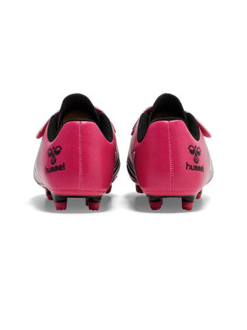 Hummel Klettverschluss Fußball Schuh Hattrick Mg Kinder in PINK FLAMBÃ