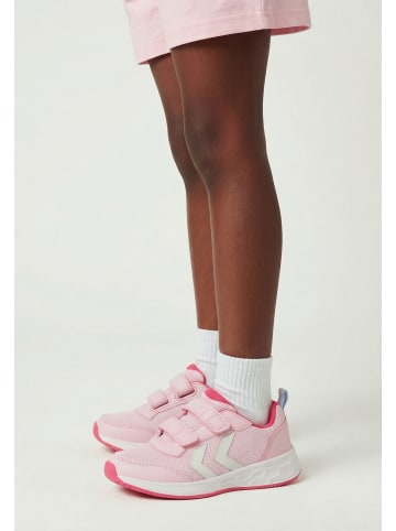 Hummel Klettverschluss Schuhe Turbo Run Lebensstil Kinder in ROSEATE SPOONBILL
