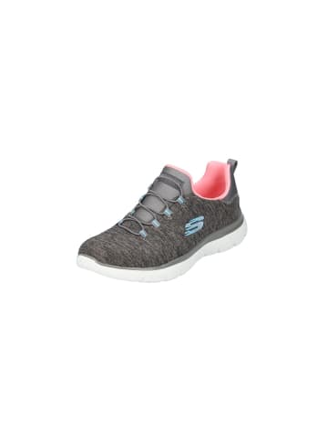 Skechers Sneaker SUMMITS - QUICK GETAWAY in gray/coral