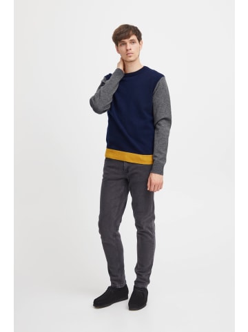 CASUAL FRIDAY Strickpullover CFKarl crew lambswool knit in Blau