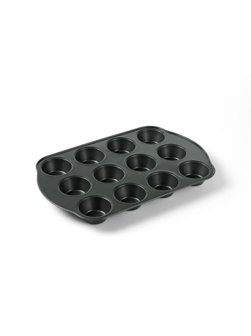 Funktion Muffinform für 12 Stck. 12 holes in Grau