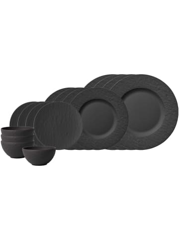 Villeroy & Boch Starter-Set Manufacture Rock in schwarz