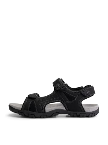 TRAVELIN' Horten Sandal in Schwarz