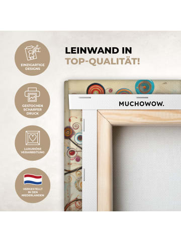 MuchoWow Leinwand bilder Stilvoller Baum (BxH)