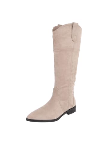 Ital-Design Stiefel in Beige