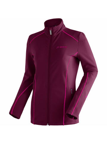 Maier Sports Fleecejacke Ximena in Pflaume