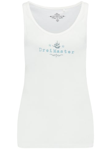 DreiMaster Top in Wollweiss