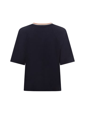 MARC CAIN SPORTS T-Shirt in marine mehrfarbig