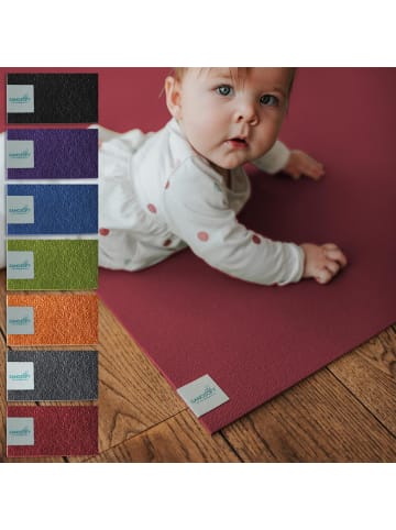 SanoSoft Krabbelmatte - OEKO-TEX® Rot