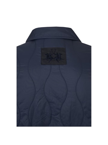 La Martina Steppjacke MCO002 in dunkelblau