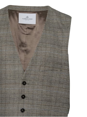 Andrew James Baukasten-Weste Alyn-William in grau