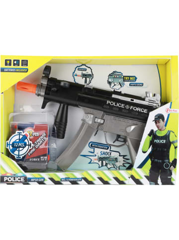 Toi-Toys Polizei-Pistole MP5K Gun mit Schaumstoffpfeilen in mehrfarbig