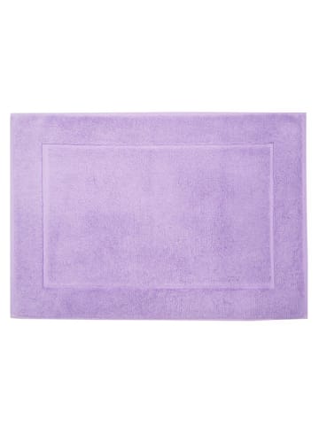 Framsohn 2er Set: Zwirnfrottier Badematte "Easy" in Lavendel (L) 120 x (B) 67 cm