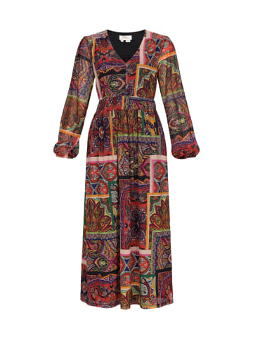 usha FESTIVAL Women Dress in black multicolor