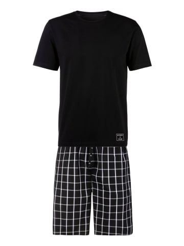 AUTHENTIC LE JOGGER Pyjama in schwarz-kariert
