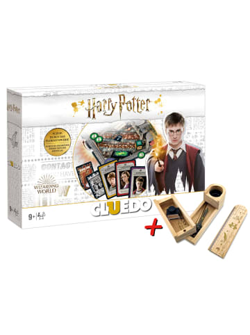 Winning Moves Cluedo - Harry Potter + Holz-Schreibset in mehrfarbig