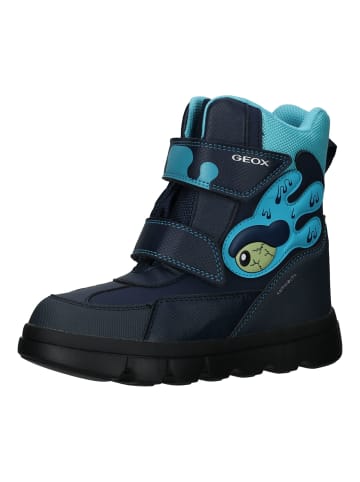 Geox Stiefelette in Türkis/Navy