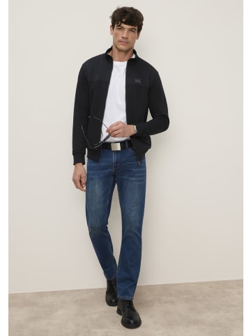 Bruno Banani Sweatjacke in schwarz