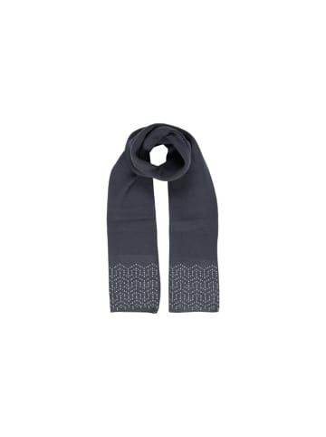 Pieces Grau Polyester Schal