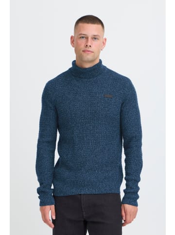 BLEND Rollkragenpullover BHMPatta in Blau