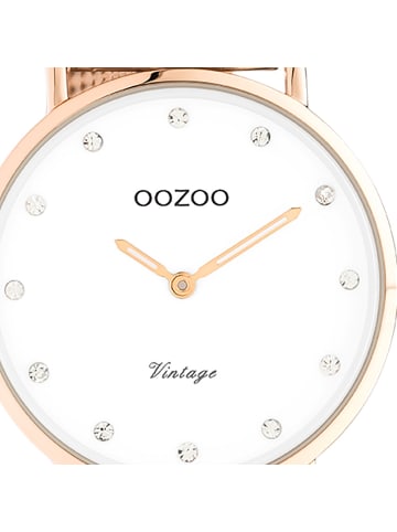 Oozoo Armbanduhr Oozoo Vintage Series roségold mittel (ca. 32mm)