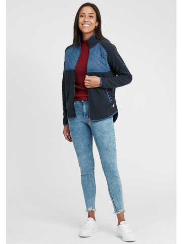 Oxmo Kapuzensweatjacke in blau