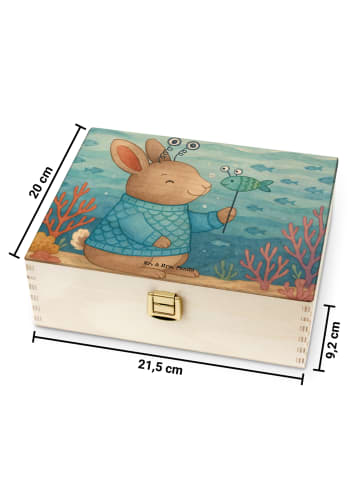 Mr. & Mrs. Panda Teebeutel Aufbewahrung Fische Astrologie Design... in Weiß