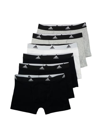 adidas Trunks 6er Pack in mehrfarbig