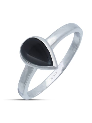 mantraroma 925er Silber - Ringe mit Onyx