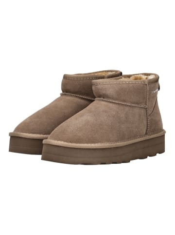 S.OLIVER RED LABEL Stiefelette in Taupe