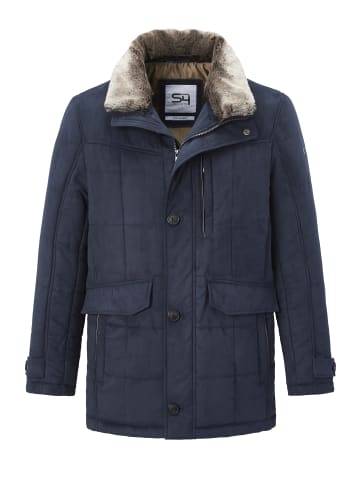 S4 JACKETS Velours-Jacke Polaris in dk. blue