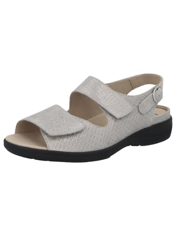 Solidus Komfort Sandalen für Damen in silber