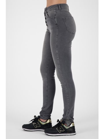alife and kickin Jeanshose "Leonoraak Dnm Q Pants" in Grau