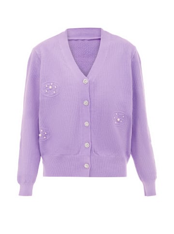 faina Cardigan in Lavendel
