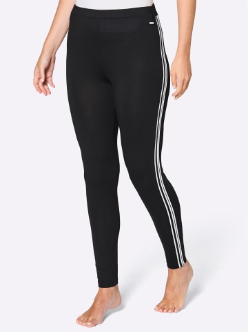 WITT WEIDEN Leggings in schwarz-weiß