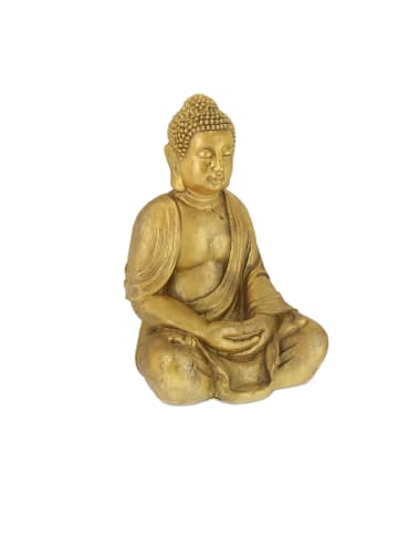 relaxdays Buddha-Figur in Gold