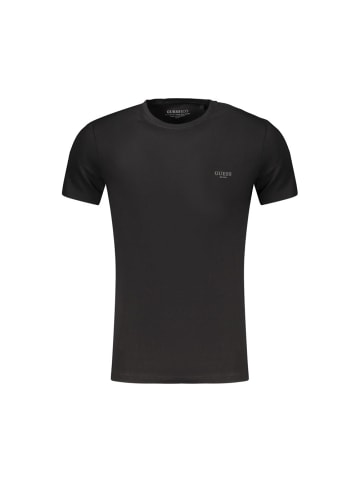Guess Jeans Schwarz Herren T-Shirt aus Baumwolle