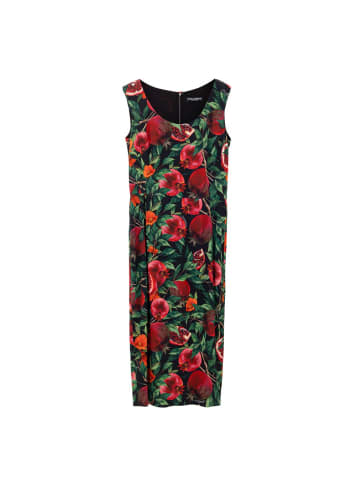 Dolce & Gabbana Zweifarbig Viskose Lang Kleid
