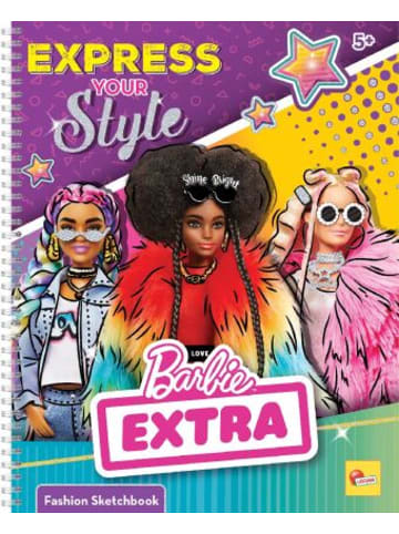 Liscianigiochi Papeterie/PBS - Barbie Sketch Book Express Your Style (In Display of 8 PCS)