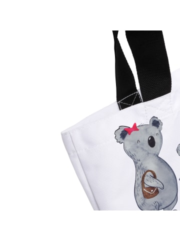 Mr. & Mrs. Panda Shopper Koala Familie zwei mit Spruch in Weiß