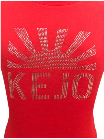 KEJO T-Shirt 225A3MXOS0XMT Rot