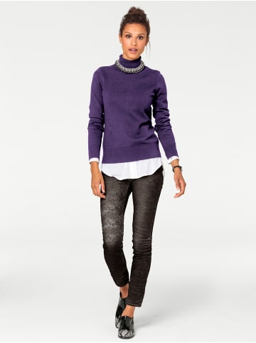 Heine Rollkragenpullover in pflaume