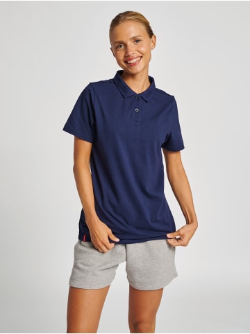 Hummel Polo Hmlred Damen in MARINE